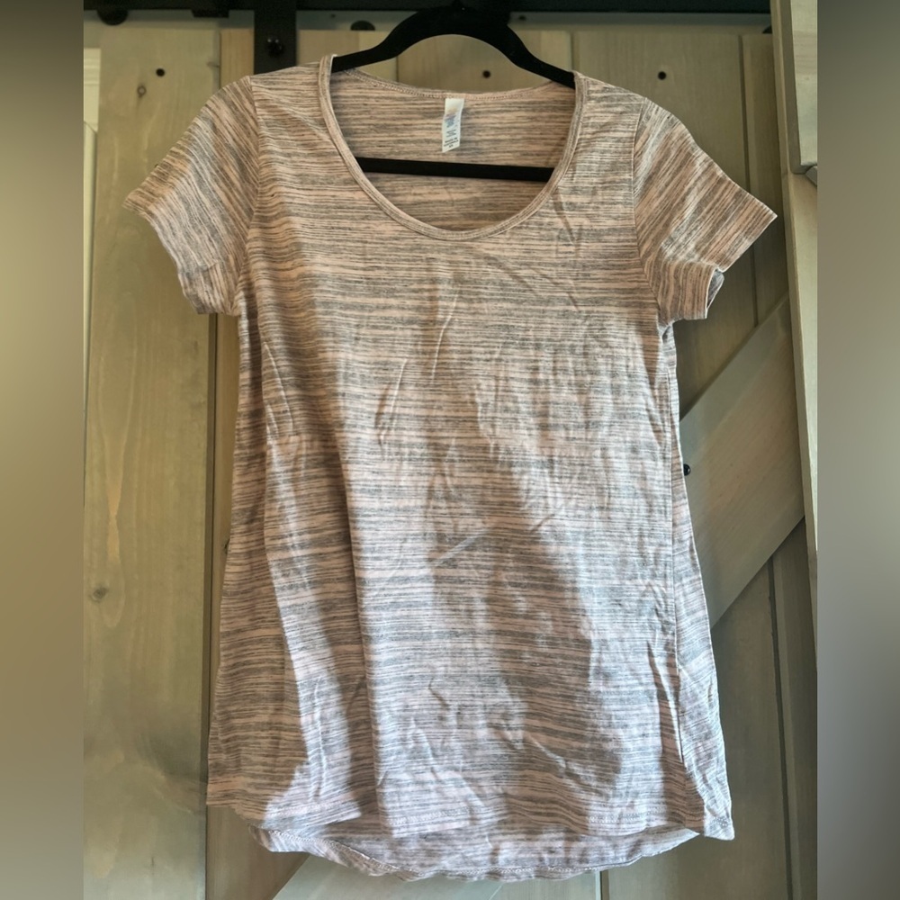 Lularoe Space Dye Perfect Tee